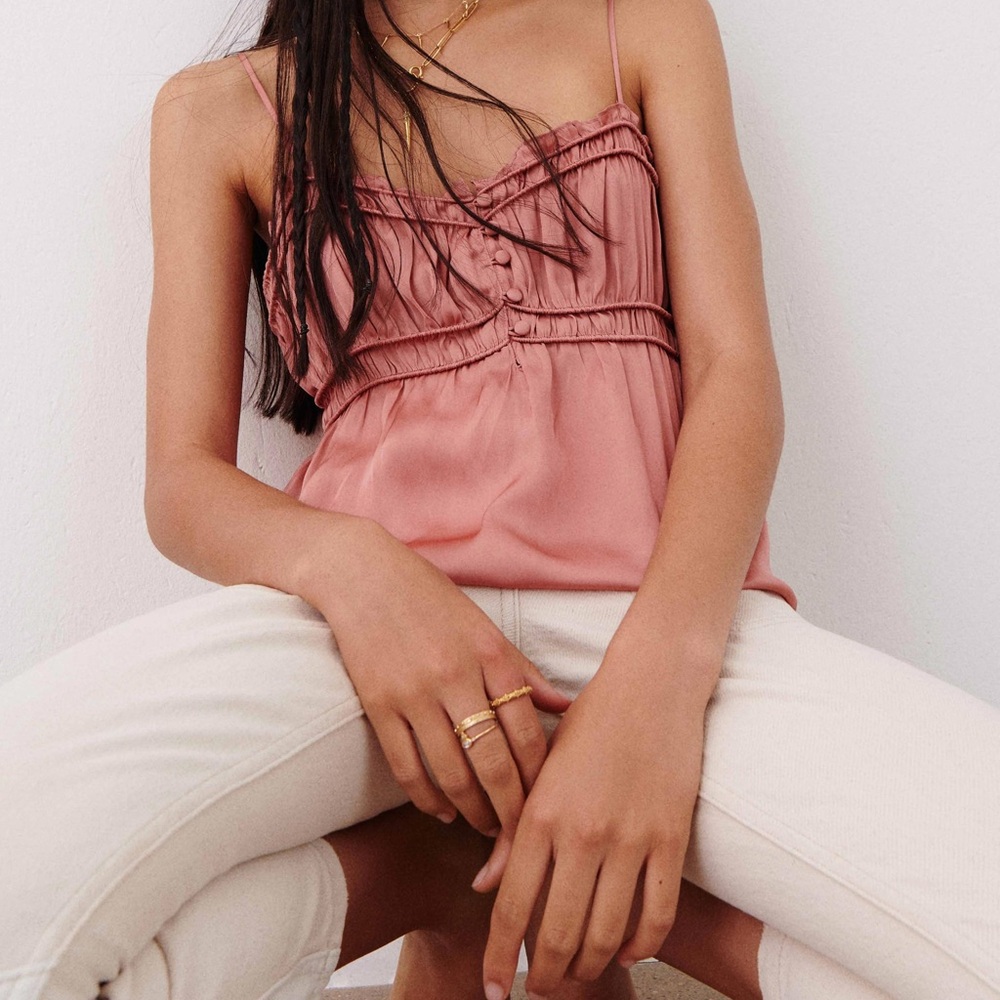Elegant Pink Women's Top